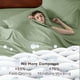 thumbnail image 3 of Juego de sábanas Bedsure Twin XL GentleSoft, transpirable, verde claro, 3 of 9