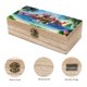 thumbnail image 3 of Caja Organizadora de Madera Rústica Desmarcar Moana Princesa, 3 of 6