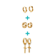 thumbnail image 2 of Pack 3 Pares Argollas Lisas Chapadas En Oro 18k Piercing, 2 of 5