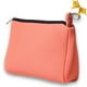 thumbnail image 1 of Bolsa de maquillaje POPUPS, grande, impermeable, de neopreno, color rosa ruborizado, 1 of 3