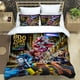 thumbnail image 1 of v1074 Bed Sheets Monster High cartoon printed Bedding Sets exquisite supplies set duvet cover bed comforter set bedding set luxury birthday gift 3-Piece Bedding Set (1 Duvet Cover + 2 Pillow Shams) Be, 1 of 5