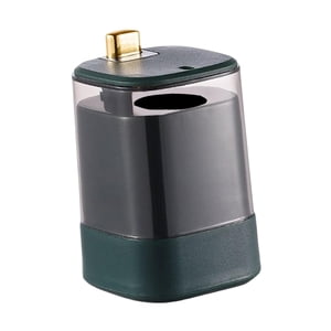 Bothyi - Dispensador De Palillos De Dientes Con Tapa Transparente Para Mesa De Comedor De Picnic Restaurante Verde Oscuro