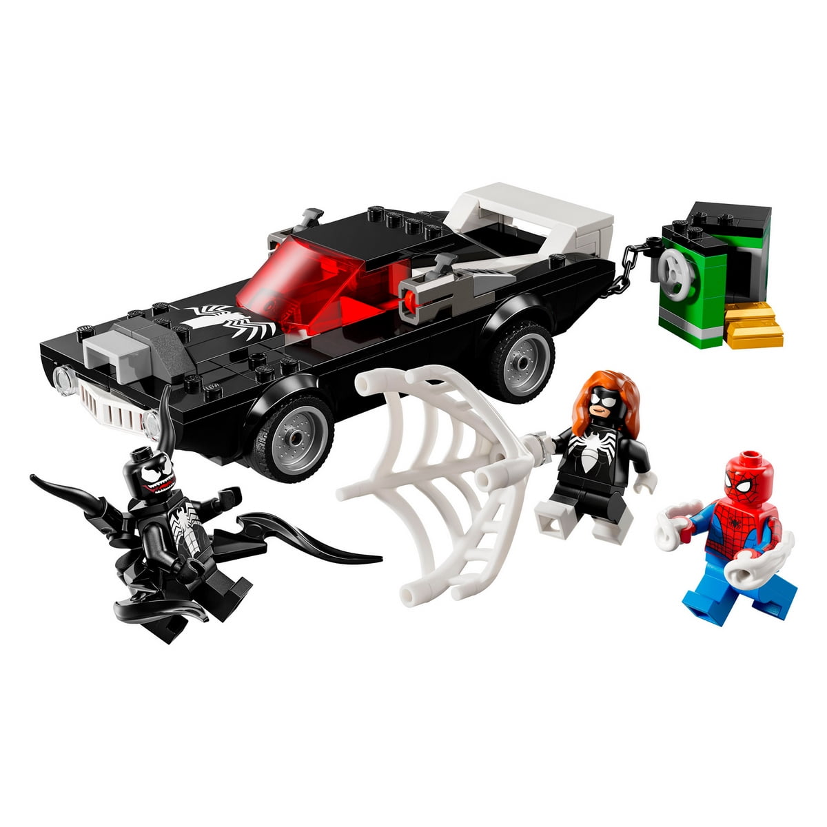 Spider-man Vs. Coche Brutal De Venom Lego Super Heroes