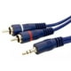 thumbnail image 2 of Cable mini plug stereo a 2 RCA Alpha Pro CAA-600, 2 of 2