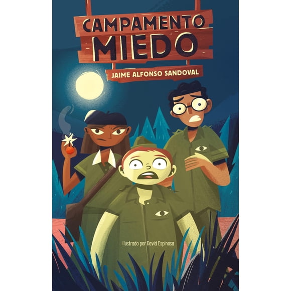 Libro Montena Campamento Miedo/Camp Fear (edición en español)
