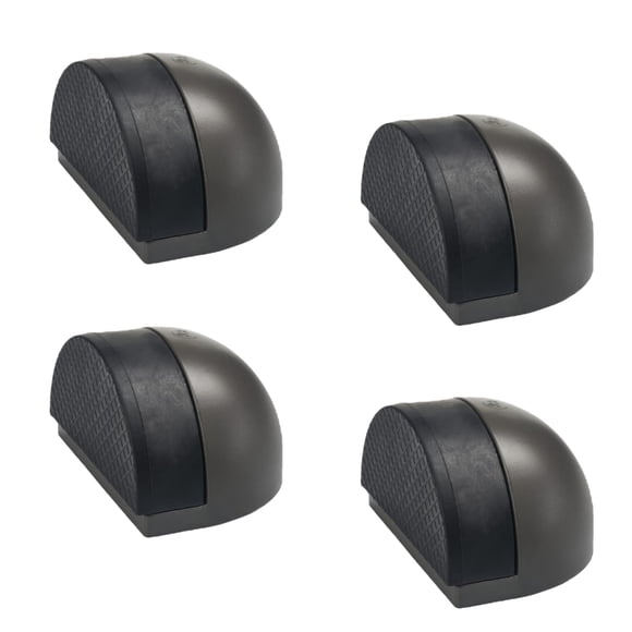 Tope de puerta CG PLUS 5 cm Pack de 4 gris oscuro