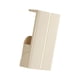 thumbnail image 2 of Caja De Almacenamiento De Papel, Caja De Pañuelos De Montaje En Pared De Fácil Recarga Para El Hogar, Baño, Oficina, Color Blanco, 2 of 3