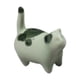 thumbnail image 3 of Miniaturas de cerámica para mascotas de Kung Fu, accesorios de regalo, esculturas de gato, adornos para el salón de té, el hogar, el escritorio de un Verde, 3 of 5