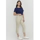 thumbnail image 4 of Pantalón Mujer Capri Gabardina Ecru Corona, 4 of 5