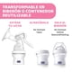 thumbnail image 2 of Extractor de Leche Manual Compatible con WB+NF de Chicco, 2 of 6