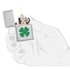thumbnail image 5 of Mechero de bolsillo Zippo Clover Design, cromado muy pulido, 5 of 7