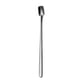 thumbnail image 1 of XmhyTop 2 Cucharas Cuadradas de Acero Inoxidable,17x1.5 cm - Ideal para Helados, Postres y Bebidas con Estilo Moderno,Negro, 1 of 5