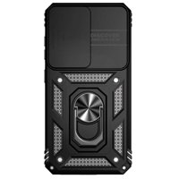 Estuche Gangxun Para Samsung Galaxy S23 Plus, Soporte Giratorio 360°, Estilo Mecánico Y Magnético