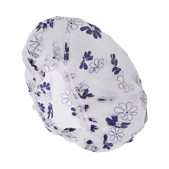 Unique Bargains 1 Pc Gorro de Ducha Ligero para Mujeres para Baño Viaje de Negocios Púrpura EVA