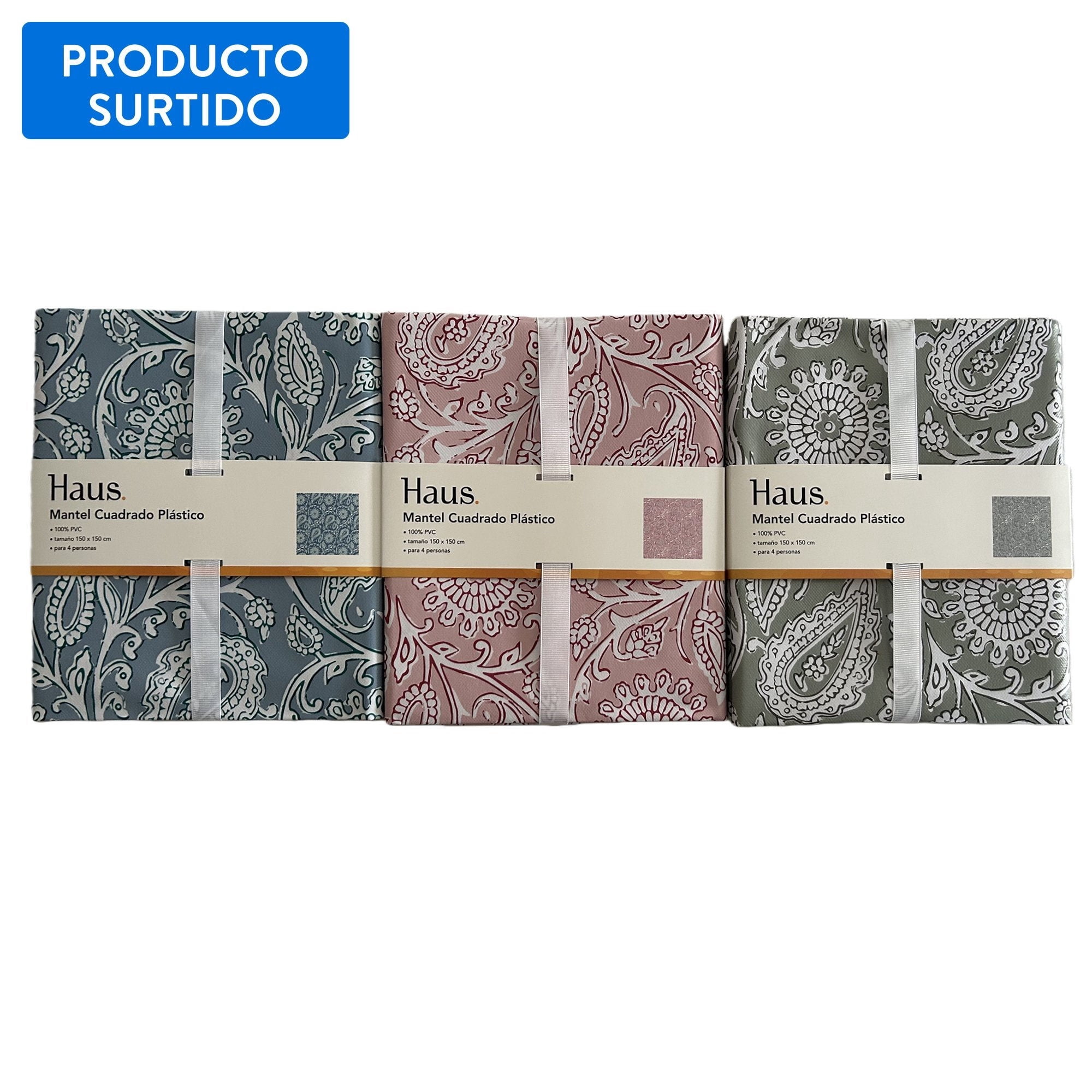 Mantel 150cm 100% Pvc Producto Surtido Haus