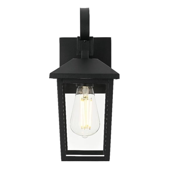 Aplique de Pared Exterior Riggs 5.5 Hierro Negro Elegant Lighting