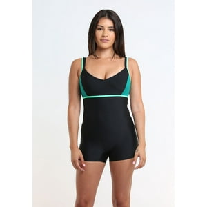 Samia - Enterito Deportivo Con Piernas Verde L