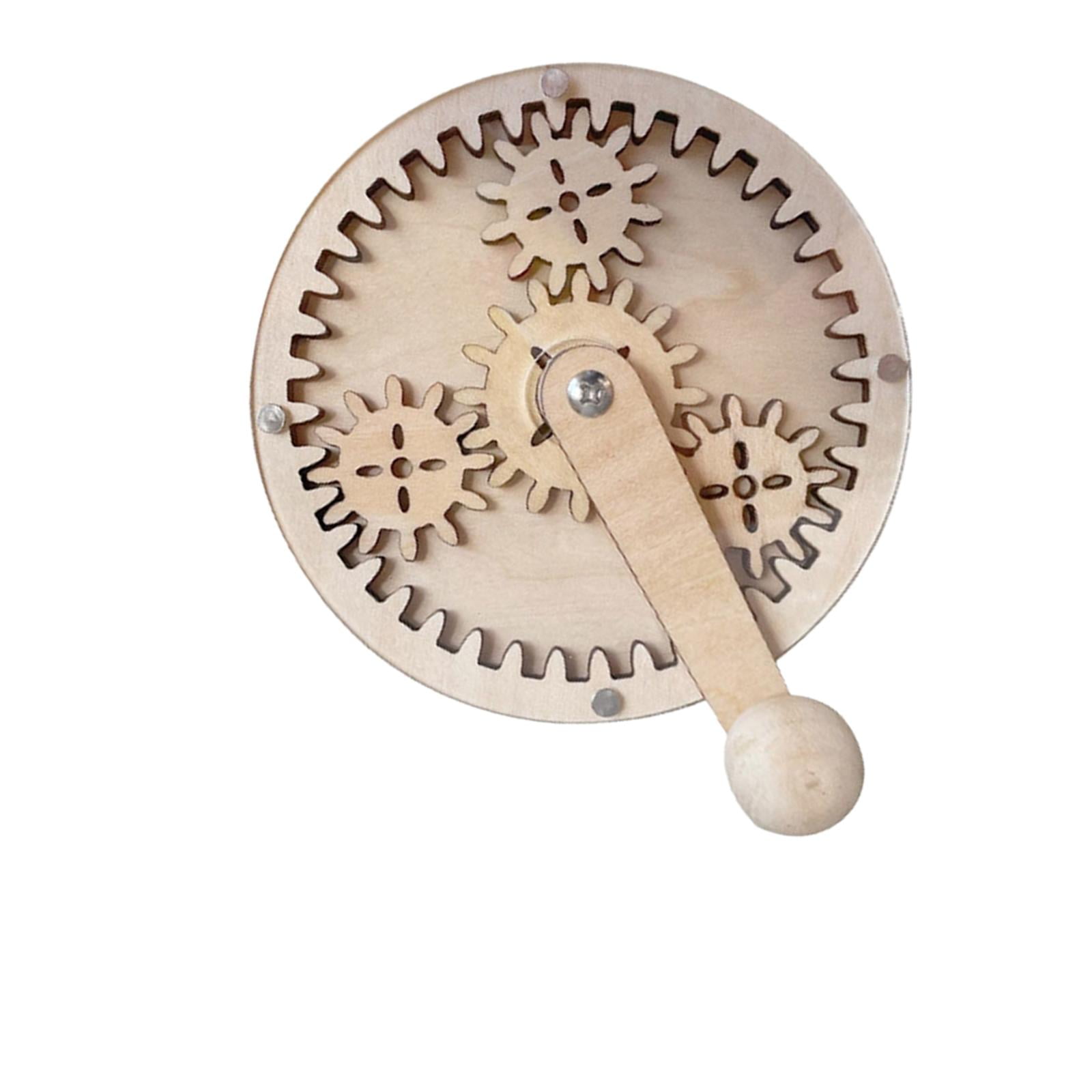 Bothyi - Tableros Ocupados Sensoriales De Madera, Accesorios, Manivela De Mano, Juego De Cognición