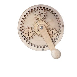 Bothyi - Tableros Ocupados Sensoriales De Madera, Accesorios, Manivela De Mano, Juego De Cognición