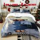 thumbnail image 1 of 3pcs Kanye Lyrics Printed Bedding Set Soft Duvet Cover with 2 Pillowcases All Season Comfort, 1 of 5