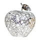 thumbnail image 2 of Estatuilla Moderna De Apple, Estatua De Fruta, Adorno Para Escritorio, Decoración De Boda, Argenta, 2 of 3