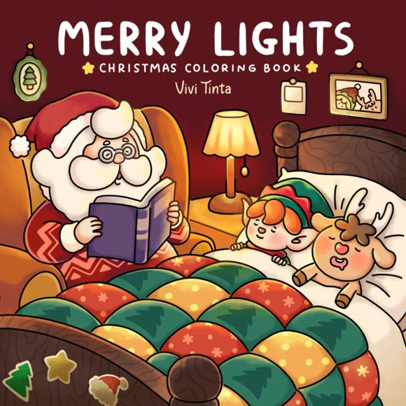 Libro de colorear Vivi Tinta – Diseños Navideños