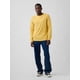 thumbnail image 2 of Camiseta GAP para hombre, manga larga, suave, color almendra francesa, talla XS, 2 of 5