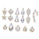thumbnail image 1 of 16 Piezas De Bolas Navideñas Para Fiestas Navideñas, Miniaturas, Manualidades, Colgantes Pequeños De Navidad, Color Champán, 1 of 3