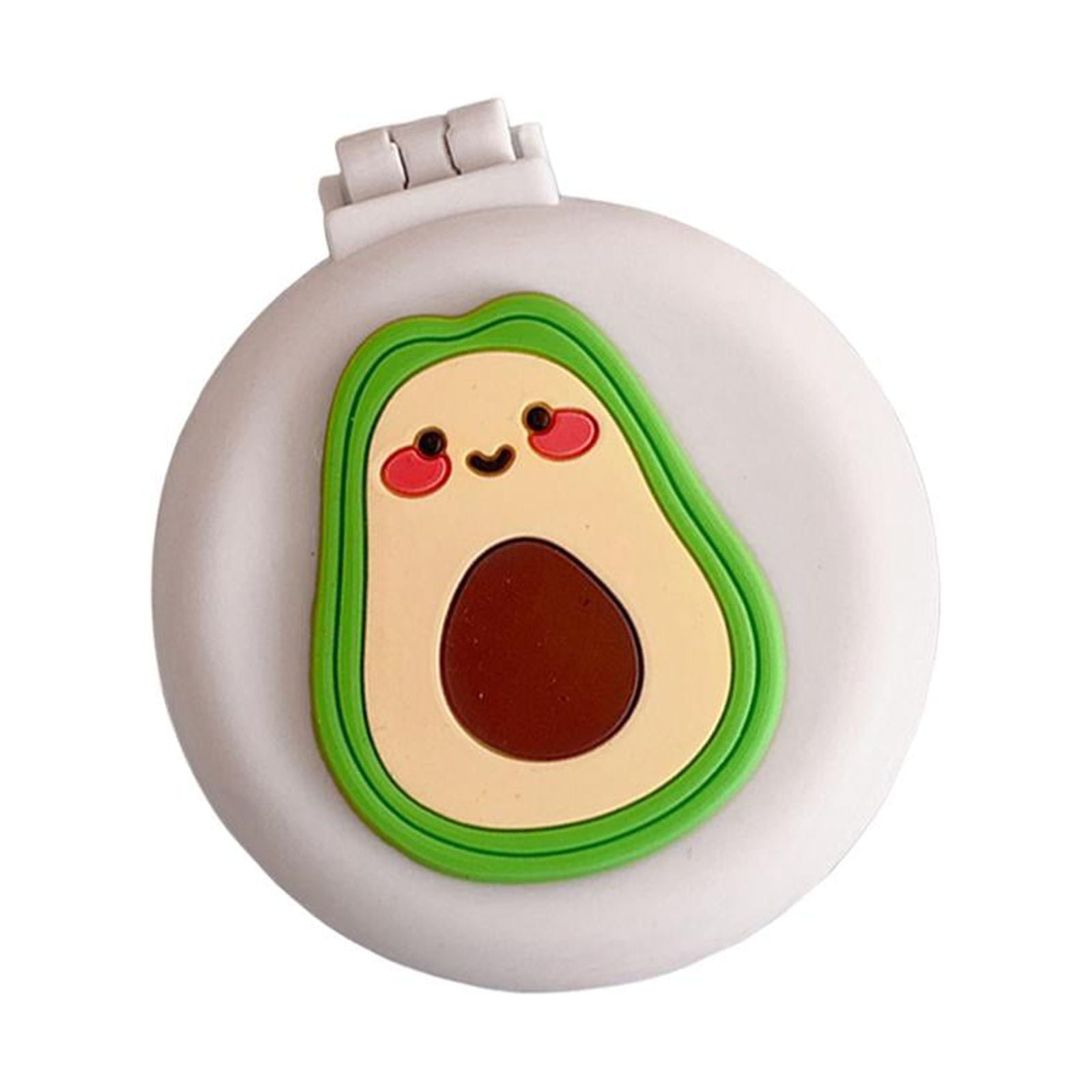 Magideal - Cepillo De Pelo Plegable, Mini Cepillo De Espejo De Bolsillo, Fácil De Llevar , Fruta