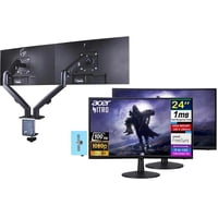 Monitor Acer Nitro Ed240Q Freesync Fhd 1500R Curve De 24 Pulgadas