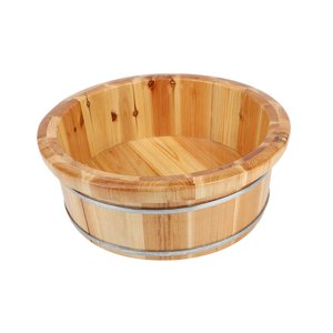 Ioensy - Lavabo Para Pies De Madera, Suministro Para El Hogar, Lavabo Para Remojo De Pies, Bañera, 16X44Cm B