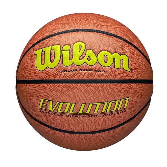 Baloncesto WILSON Evolution Game Optic, color amarillo, talla 7 - 29.5