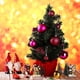 thumbnail image 3 of 100 bolas navideñas para árbol de Navidad, delicado juego de adornos navideños artesanales de plástico irrompible para Año Nuevo, fiestas de bodas y otras festividades., 3 of 5
