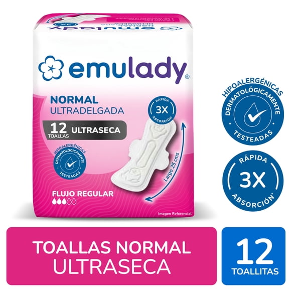 Toalla higiénica Día Normal Ultraseca, 12 Un