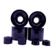 thumbnail image 1 of 4 Uds ruedas de monopatín ruedas de Longboard 78A rueda de amortiguación de dureza ruedas de crucero de PU duraderas rodillo para crucero cuesta abajo Negro, 1 of 5