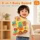 thumbnail image 2 of Tablero de Actividades ToyFinity 8‑en‑1 Musical Montessori 1 año+, 2 of 9