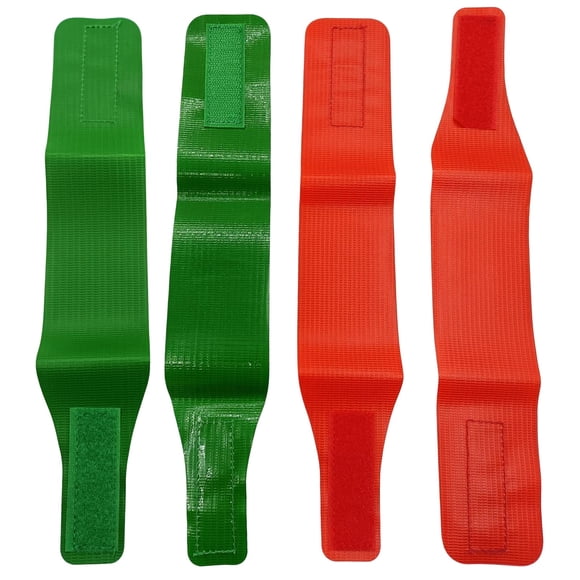Bandas de tobillo para lucha COKSDUPID 33 x 6 cm de vinilo, paquete de 4