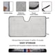 thumbnail image 2 of Parasol para Parabrisas Desmarcar Ford Mustang 130cm x 70cm, 2 of 6