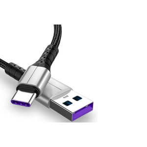 Genérico - Cable Usb Tipo C Carga Rápida 40W 5A Trenzado Y Reforzado