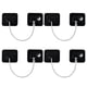 thumbnail image 1 of Cerradura Refrigerador 4 Pack Con Llaves Base Adhesiva, 1 of 3