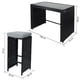 thumbnail image 3 of Bar Terraza Merida 4 Personas Mesa Negro, 3 of 6