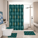 thumbnail image 1 of Set Juego De Baño Con Cortina Cubre Inodoro 4 Piezas, 1 of 4