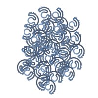 Magideal - Caja De Bobina De 50 Uds., Lámina De De Material Acero De Tamaño Estándar Resistente Al Para De Coser Automática Sincrónica , A , Vagón Plano