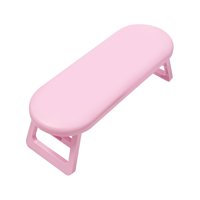 Ioensy - Reposabrazos Plegable Suave Para Manicura Y Pedicura, Almohada Rosa