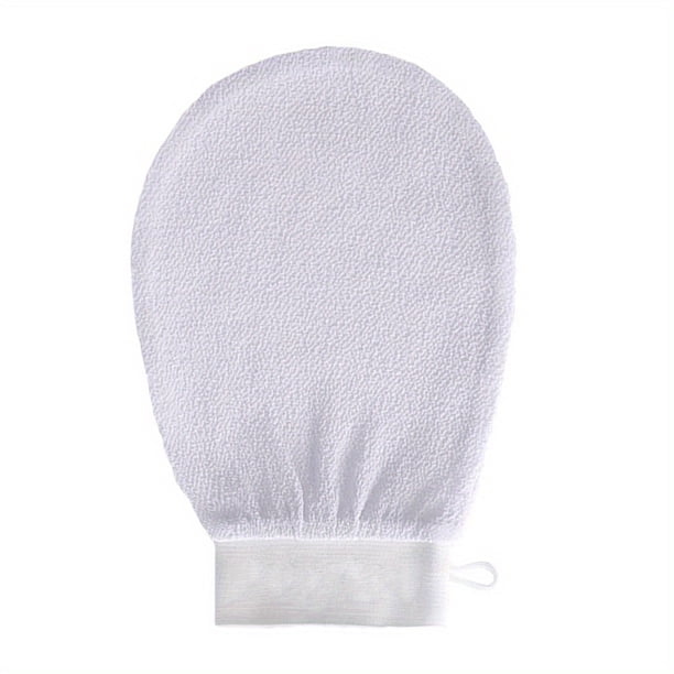 Reveal Your Natural Glow: Korean Exfoliating Mitts for Microdermabrasion & Spray Tan Removal!
