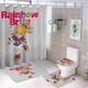 thumbnail image 1 of Juego de Cortina de Ducha y Alfombras Desmarcar Rainbow Brite 4 Piezas, 1 of 6