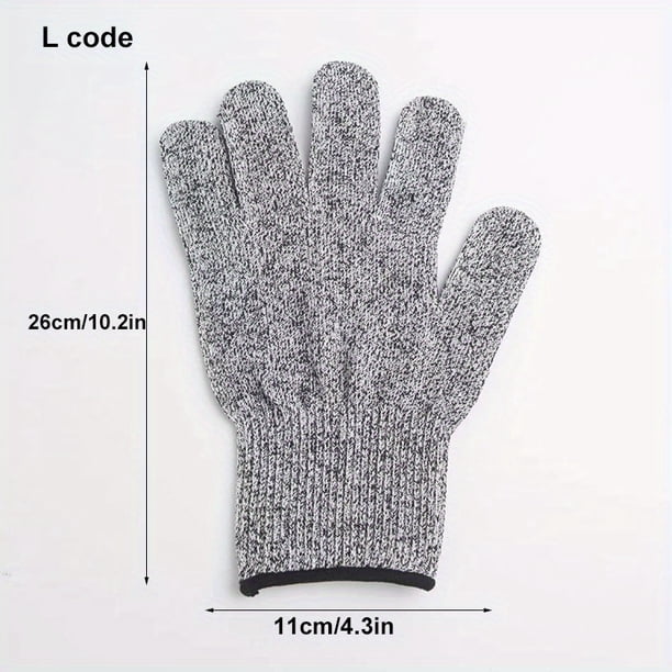1 Pair, Cut Resistant Gloves, Safety Kitchen Wear-resistant Cuts Gloves For Oyster Shucking, Fish Fillet Processing, Mandolin Slicing, Meat Cutting And Wood Carving, Gardening