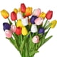 thumbnail image 1 of Ramo De Tulipanes Artificiales Falso De Poliuretano Sintético, 1 of 7