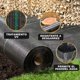 thumbnail image 5 of Malla Antimaleza 1x100 Mts Tela Rollo Ground Cover Planta Negro, 5 of 8