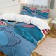 thumbnail image 2 of Stitch American Flag 3 Pieces Duvet Cover Set Full Size Super Soft Fade Resistant Microfiber, 2 of 4